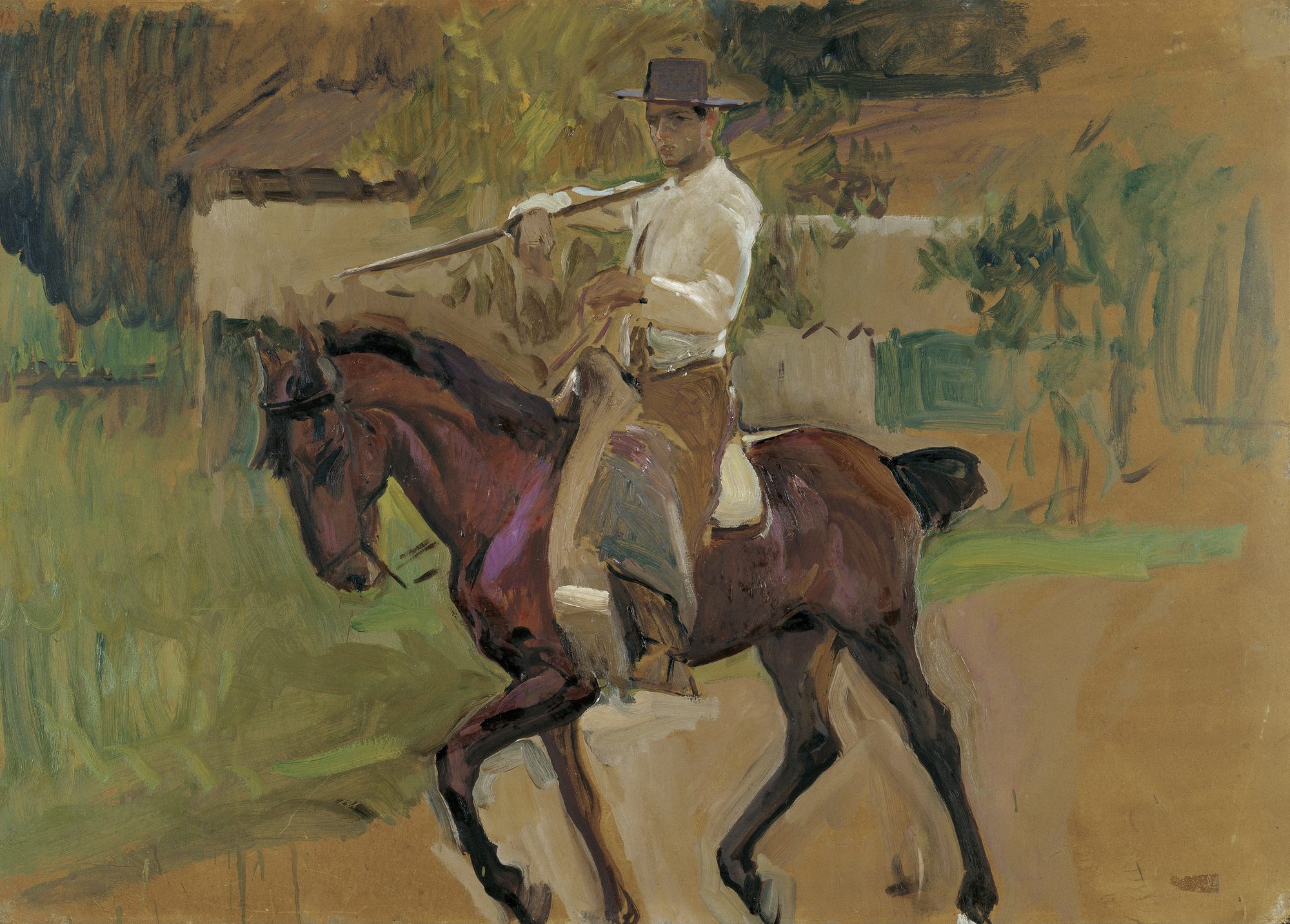 Garrochista, Seville, Joaquin Sorolla